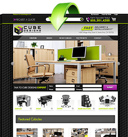 Website Development - Cube Designs